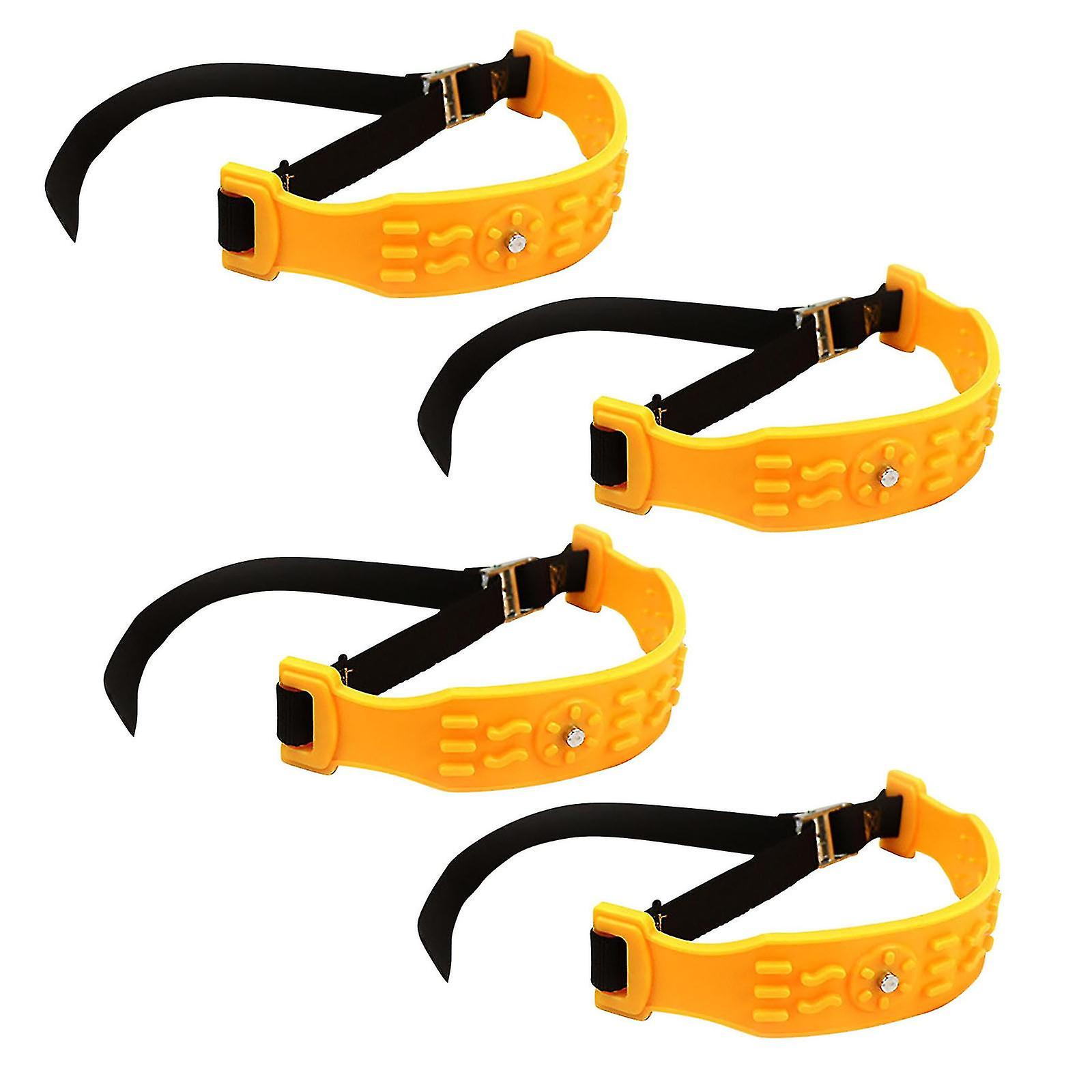 4pcs Automobile Tire Snow Chain Universal Thickened Winter Snow Chain