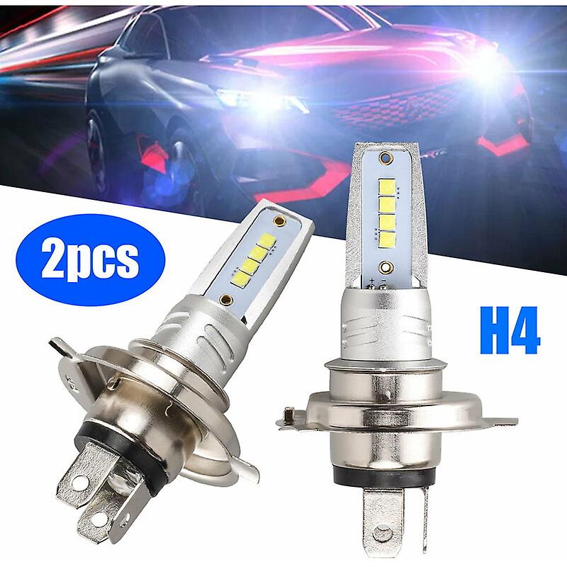 H4 Led Headlight Bulbs, 2Pcs H4 Led Headlight Bulb Conversion Kit
