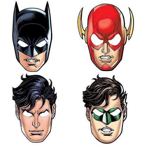Justice League Characters Mask (Pack of 8)