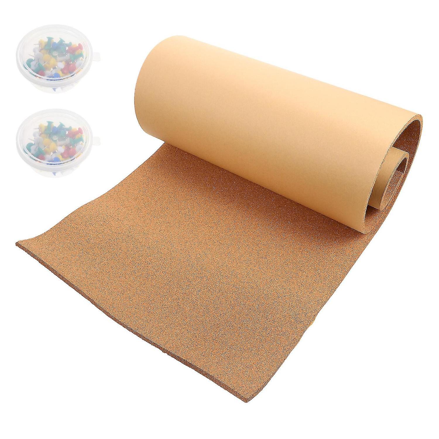 1 Set Of Cork Message Board Cork Bulletin Wall Sticker Practical Notice Board