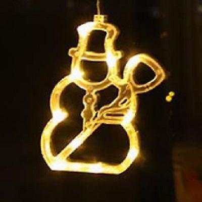 Christmas Xmas Ceiling Lamp Led Colored Lamp Indoor Window Layout Hanging Lamp Holiday Ambience Light Decorative Lamp