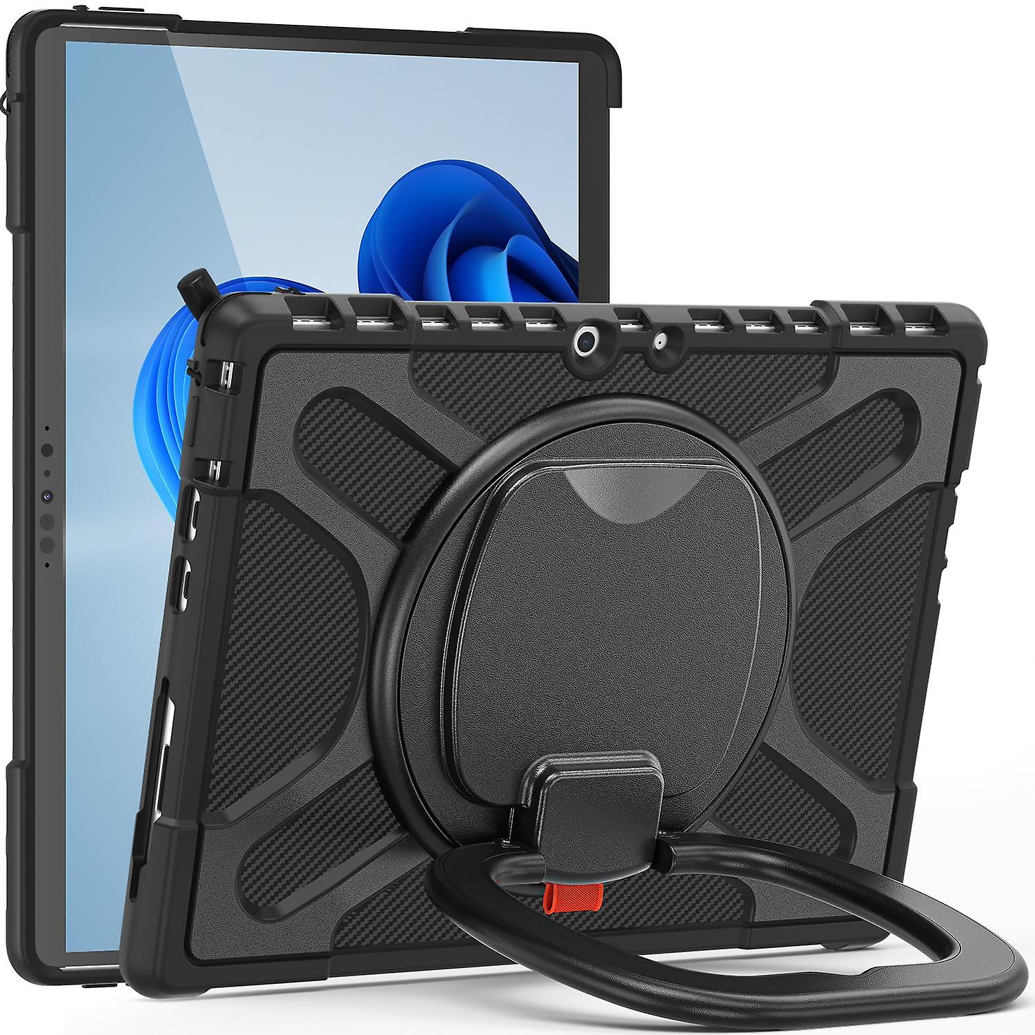 For Microsoft Surface Pro 8 Protective Case Tablet Cover TPU Frame + PC Back Shell with Kickstand