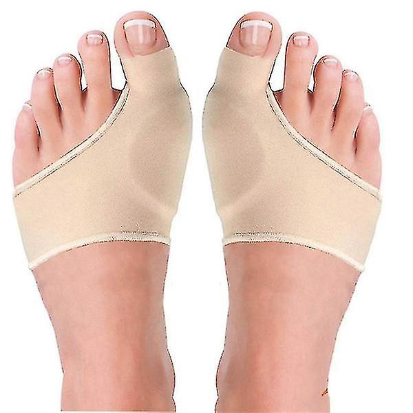 Bunion Corrector With Non-slip Grip Insert And Gel Cushion Pad 2pcs/pair Splint Orthopedic Pain Relief Hallux Valgus Realignment Stops