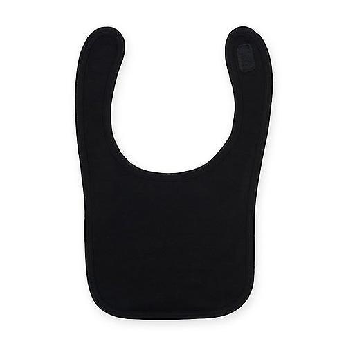 Larkwood Baby Unisex Plain & Contrast Bib