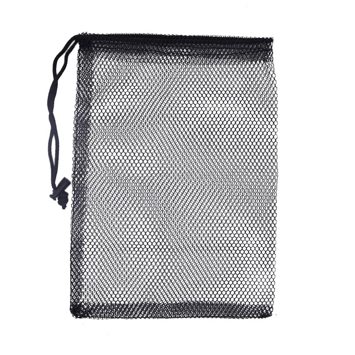 Drawstring Mesh Bag Heavy Duty Breathable Quick Drying Foldable Portable Lightweight Golf Ball Stora