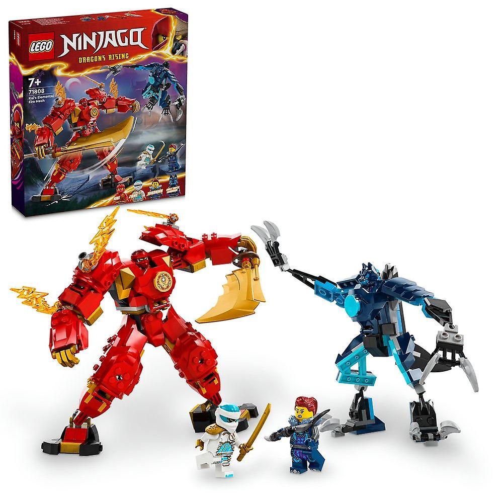 LEGO NINJAGO Kai’s Elemental Fire Mech Toy 71808