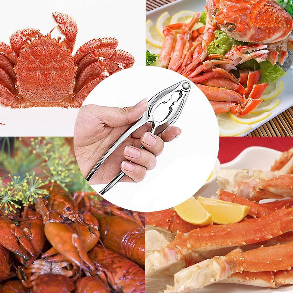 9PCS Seafood Tools Crab Sheller Forks Set Opener Shellfish Leg Sheller Kitchen Accessories