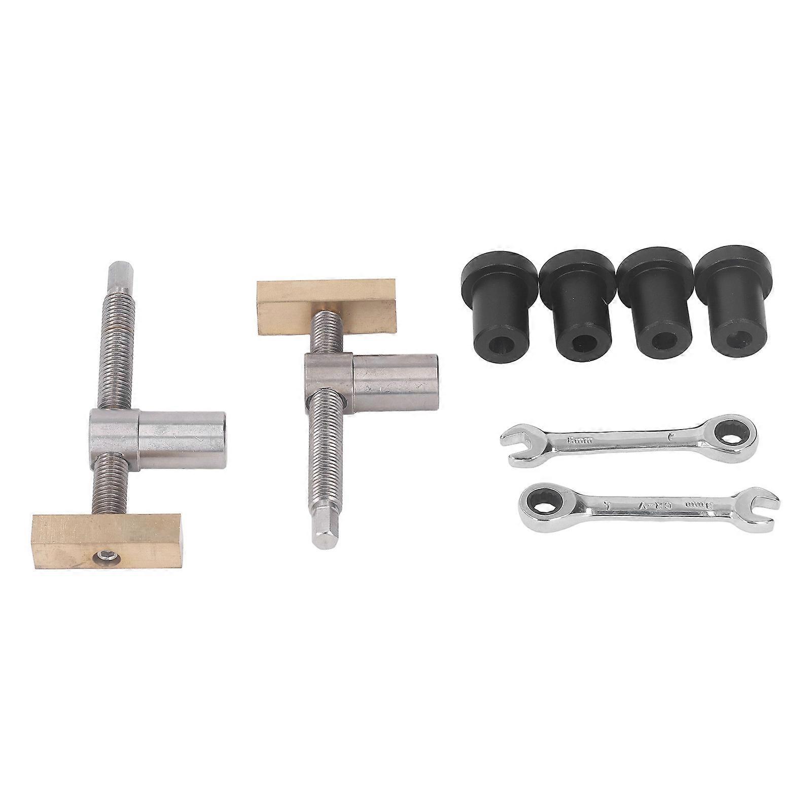 Pinces de table à bois à fixation rapide, en acier inoxydable et laiton