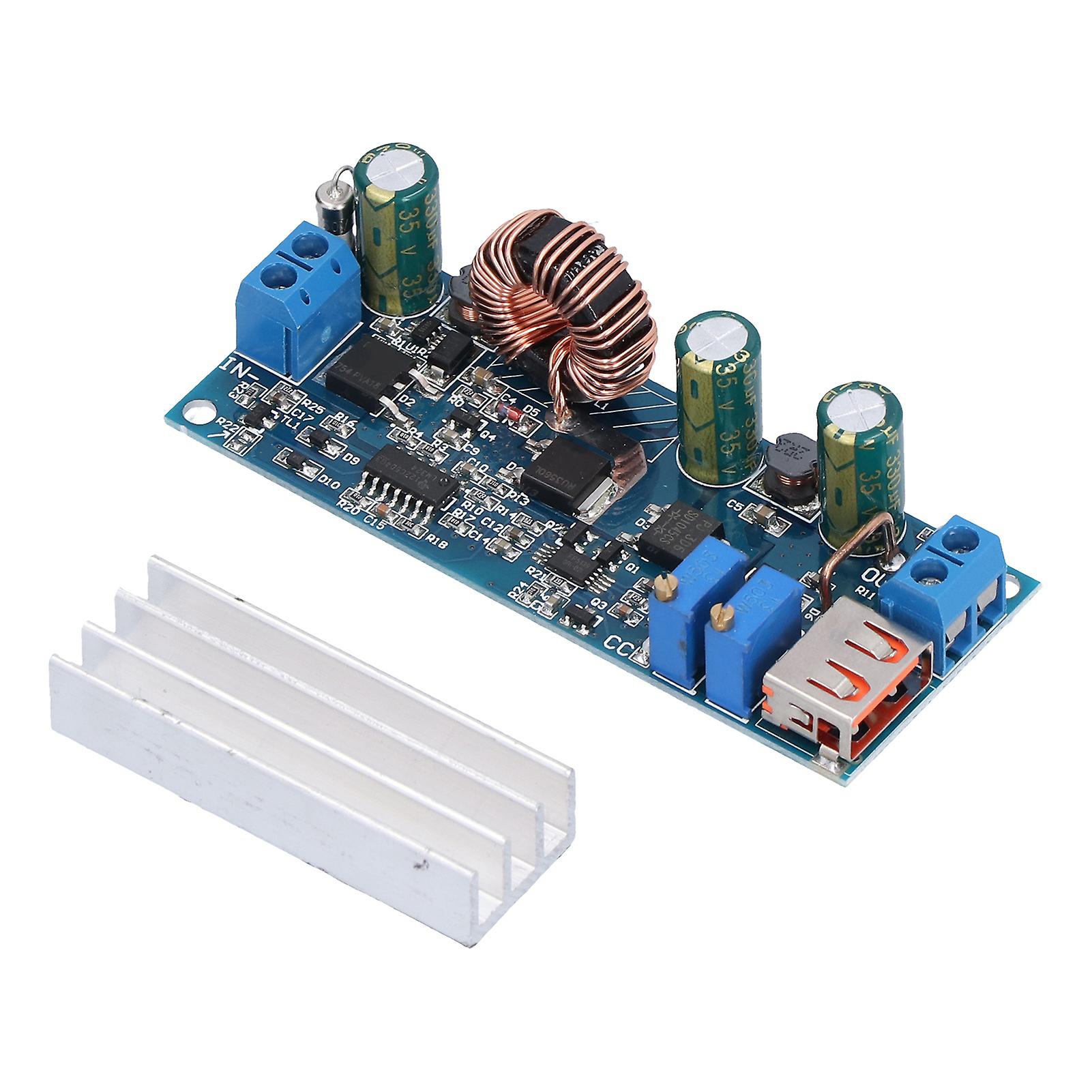 Boost Module 80W High Power Constant Voltage Current Antibackflow StepUp Converter Module for Lithium Battery