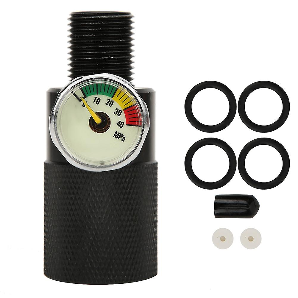 Luminous Gauge,Air Filling Station Adapter Filling Station Pressure Valve Versatile Functionality