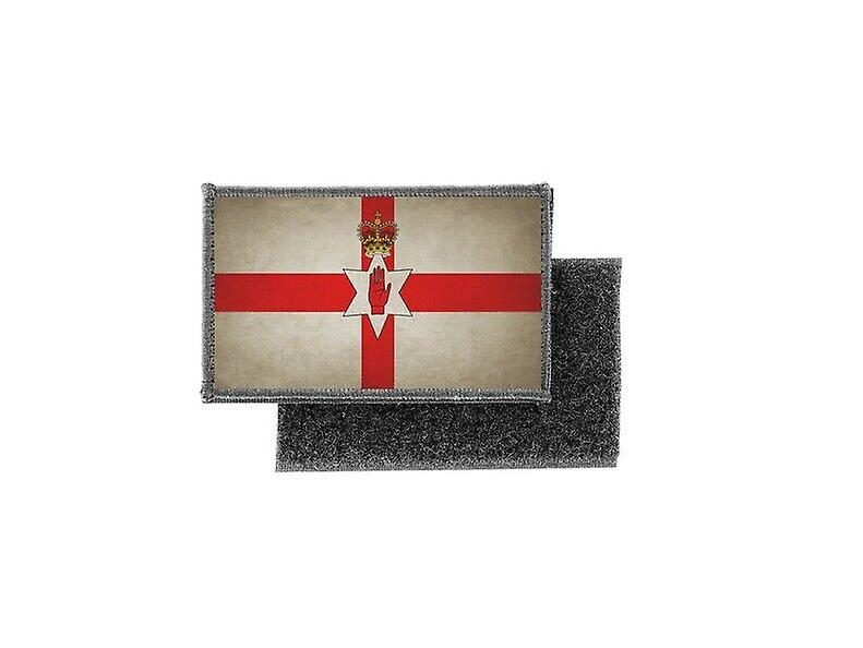 Patch ecusson prints vintage badge northern Ireland flag