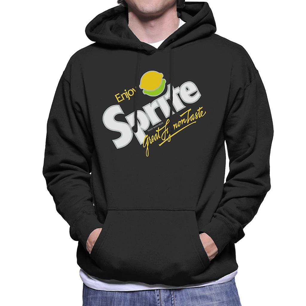 Sudadera con capucha para hombre Sprite 80s retro logo