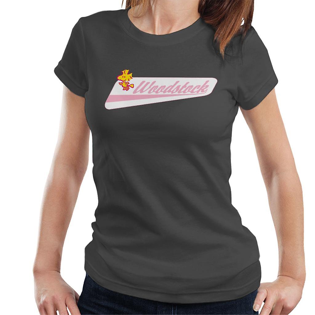Peanuts Woodstock Baseball Text Women's T-Shirt