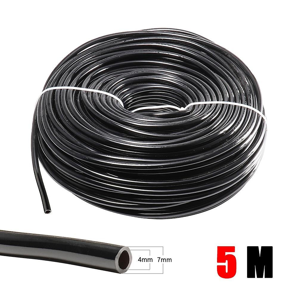 حديقة سقي 4/7mm خرطوم PVC أنابيب الري الصغيرة 1/4 'أنابيب الري بالتنقيط نظام الرش تو
