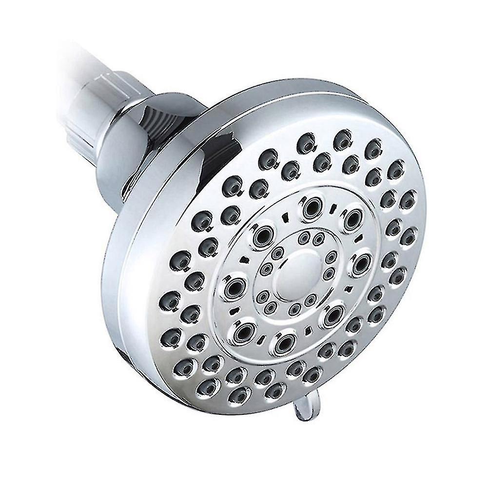 High Pressure 4-Inch Shower Head with 5 Modes Spray Nozzle