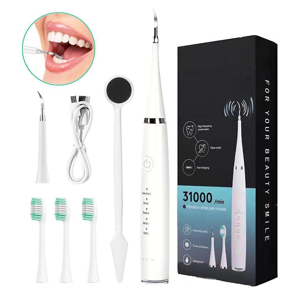 Multi functional portable high-frequency ultrasonic electric dental cleaner, cleaning teeth, exquisite gift