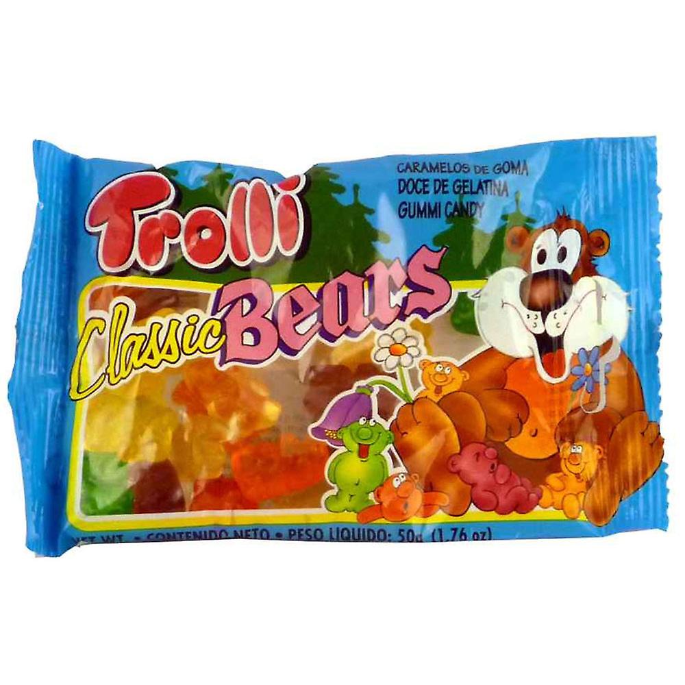 Trolli Classic Bears Delicious and Delightful Gummy Bears (12pcs of 45g)