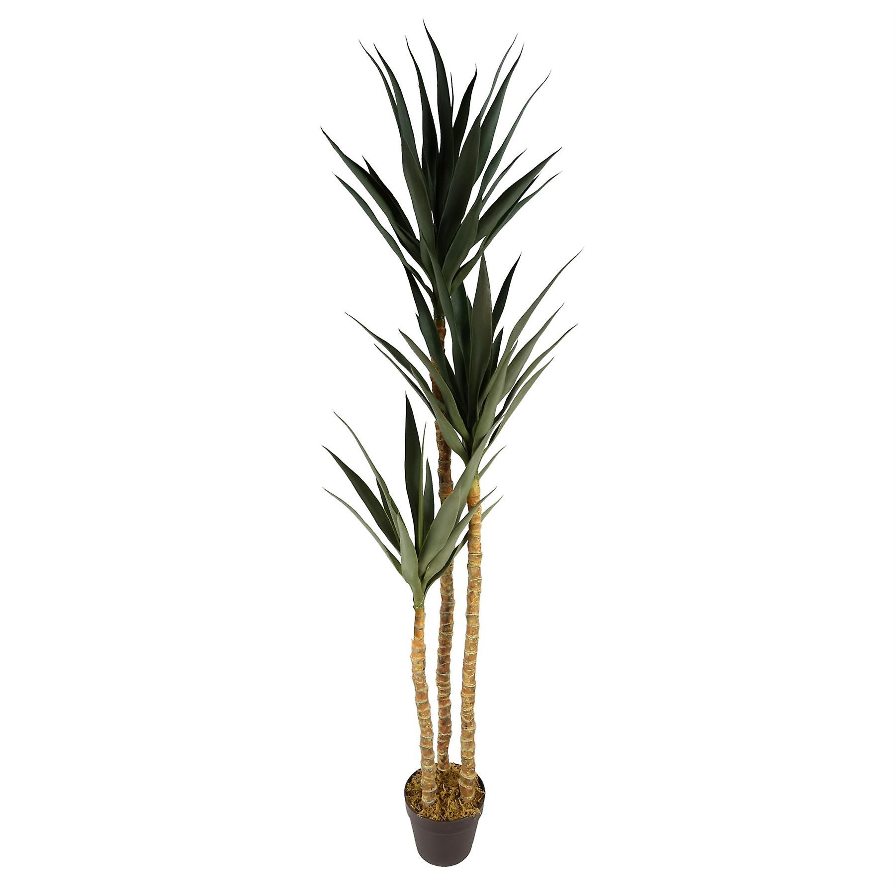 170cm Artificial XL Triple Yukka Tree Plant Spiky Tree Plant Realistic