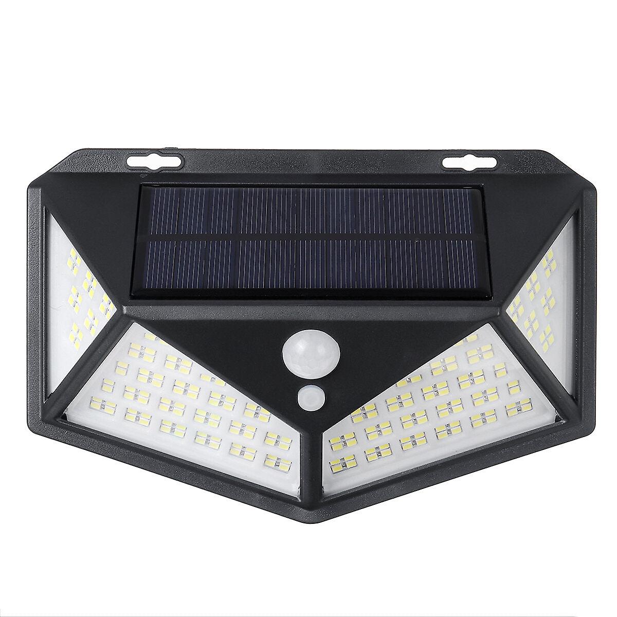 200 Led Solar Powered Light Outdoor Motion Sensor Wall Yard Spa Garden Lamp