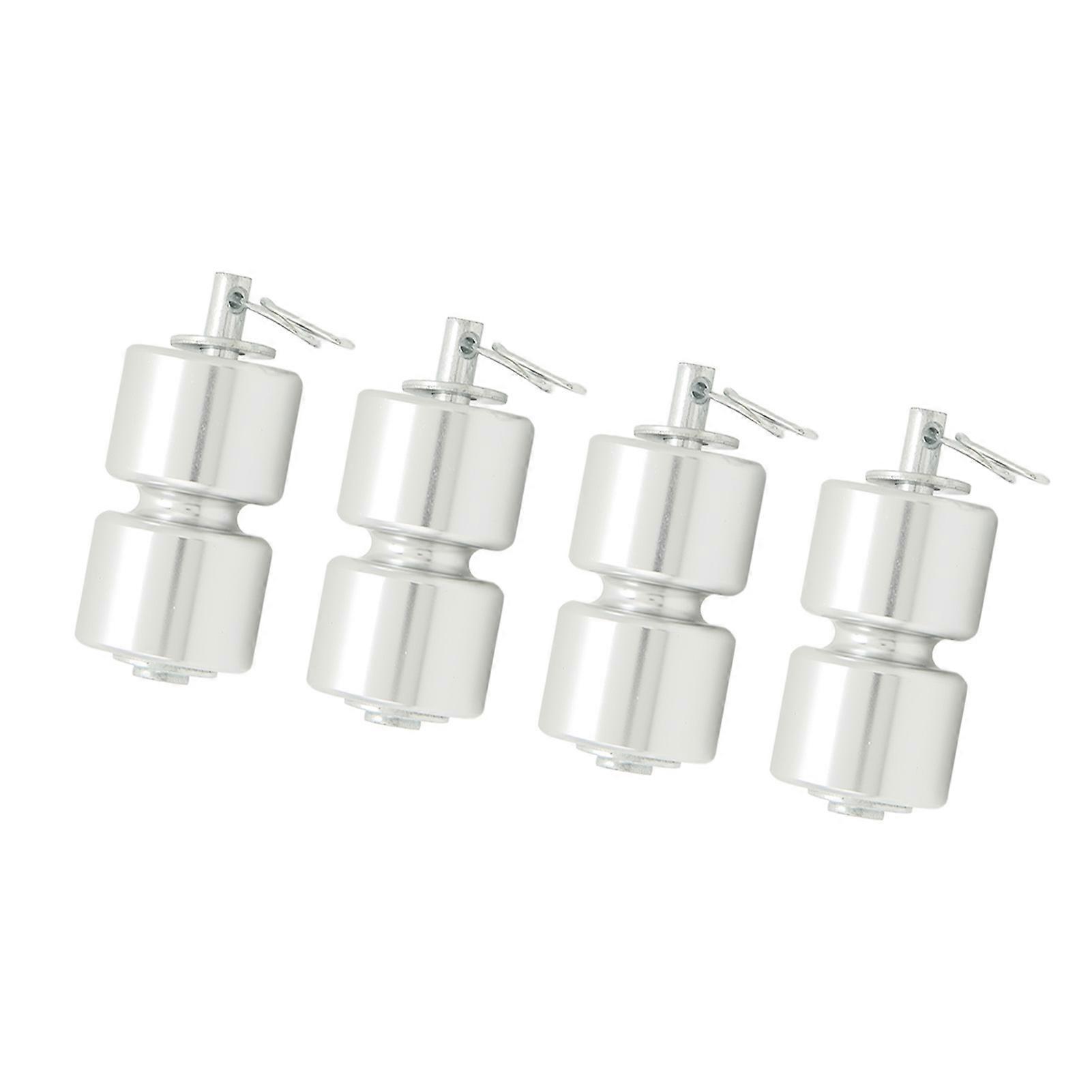 4PCS Trailer Tailgate Roller Compact Strong Strength for Trailer Tailgate Easy Lift Gate Lifting Bed Elevator 