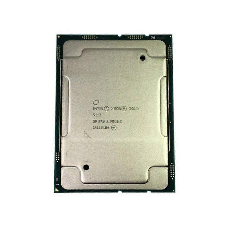 Xeon GOLD 5117 CPU - Socket LGA 3647 12 Cores 24 Threads 2.9GHz 16.5MB L3 Cache 105W.