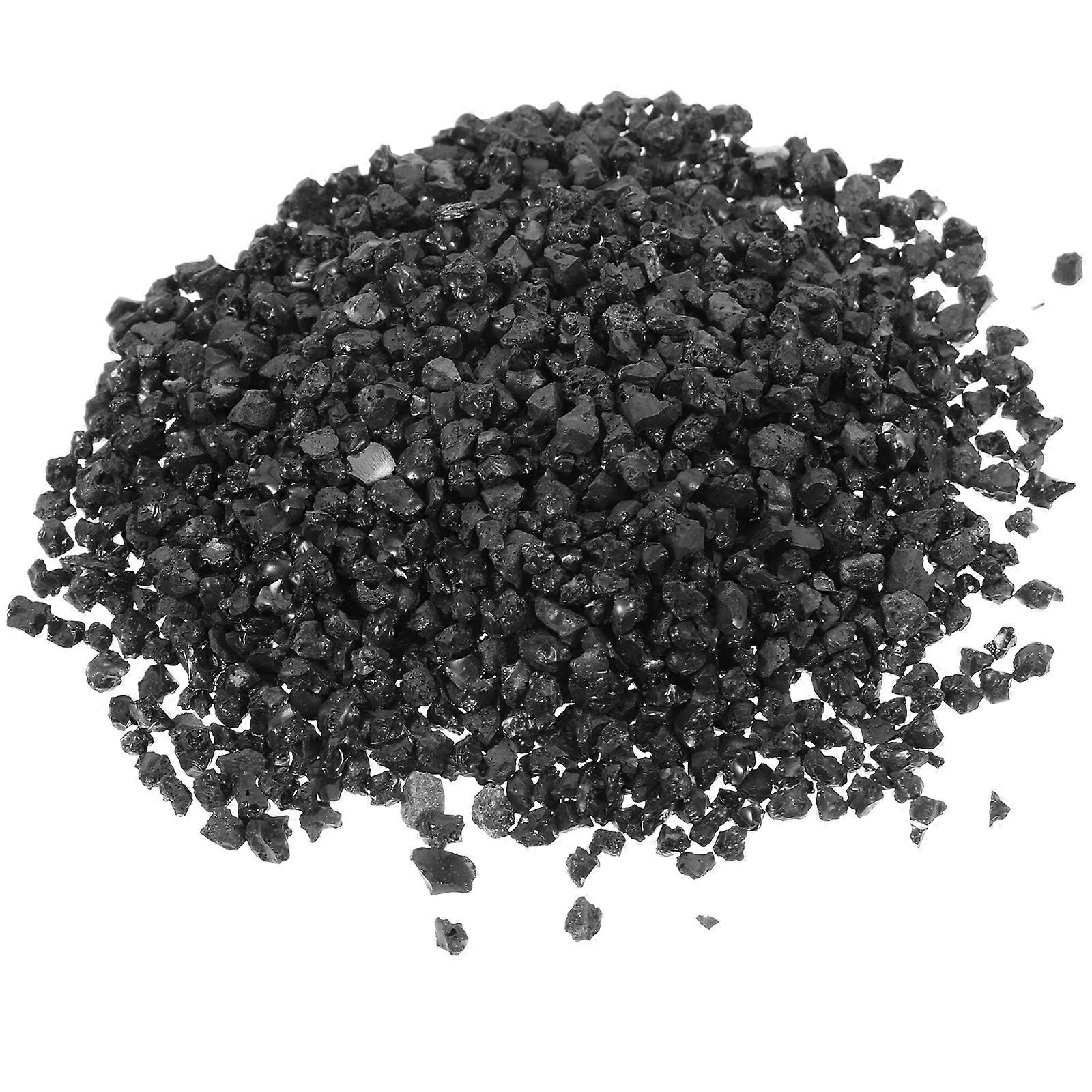 50g πέτρα κρυστάλλου τουρμαλίνης 2mm για τα επιχρίσματα υφασμάτων διακόσμησης κοσμημάτων καθημερινή χρήση ηλεκτρονικό (μαύρο)