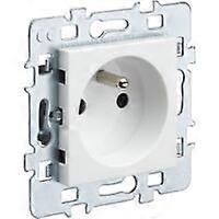 CASUAL MECHANISM SOCKET OUTLET 2P+T SCREW WHITE