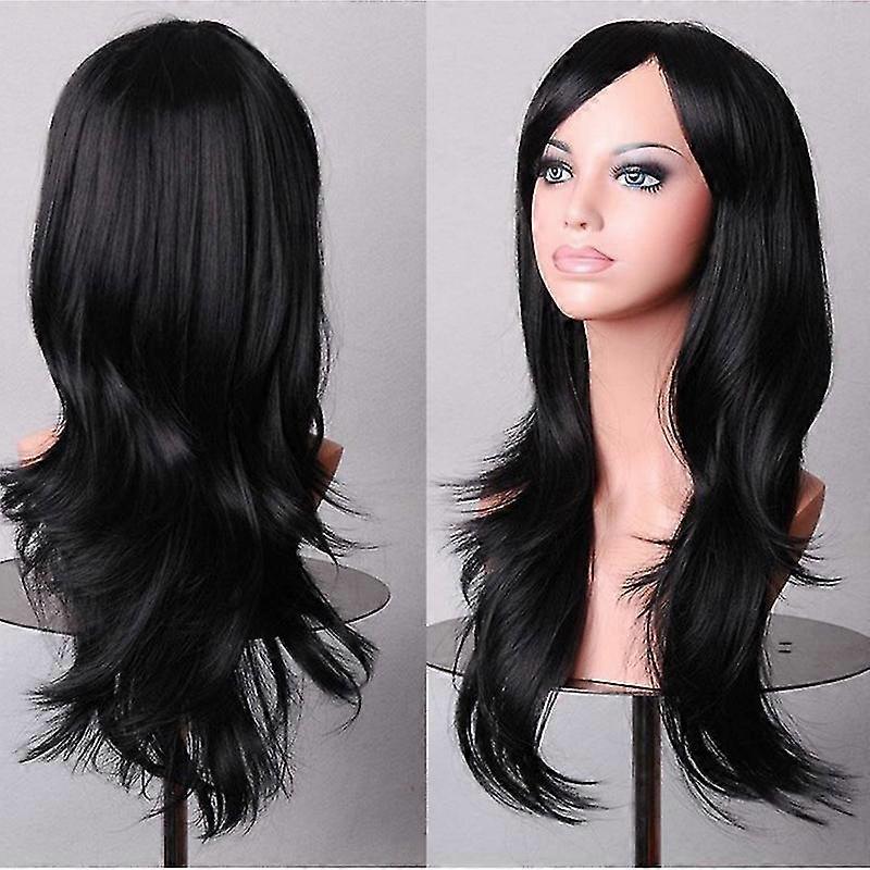 Women Anime Ed Synthetic H Wavy Wig Y Wigs