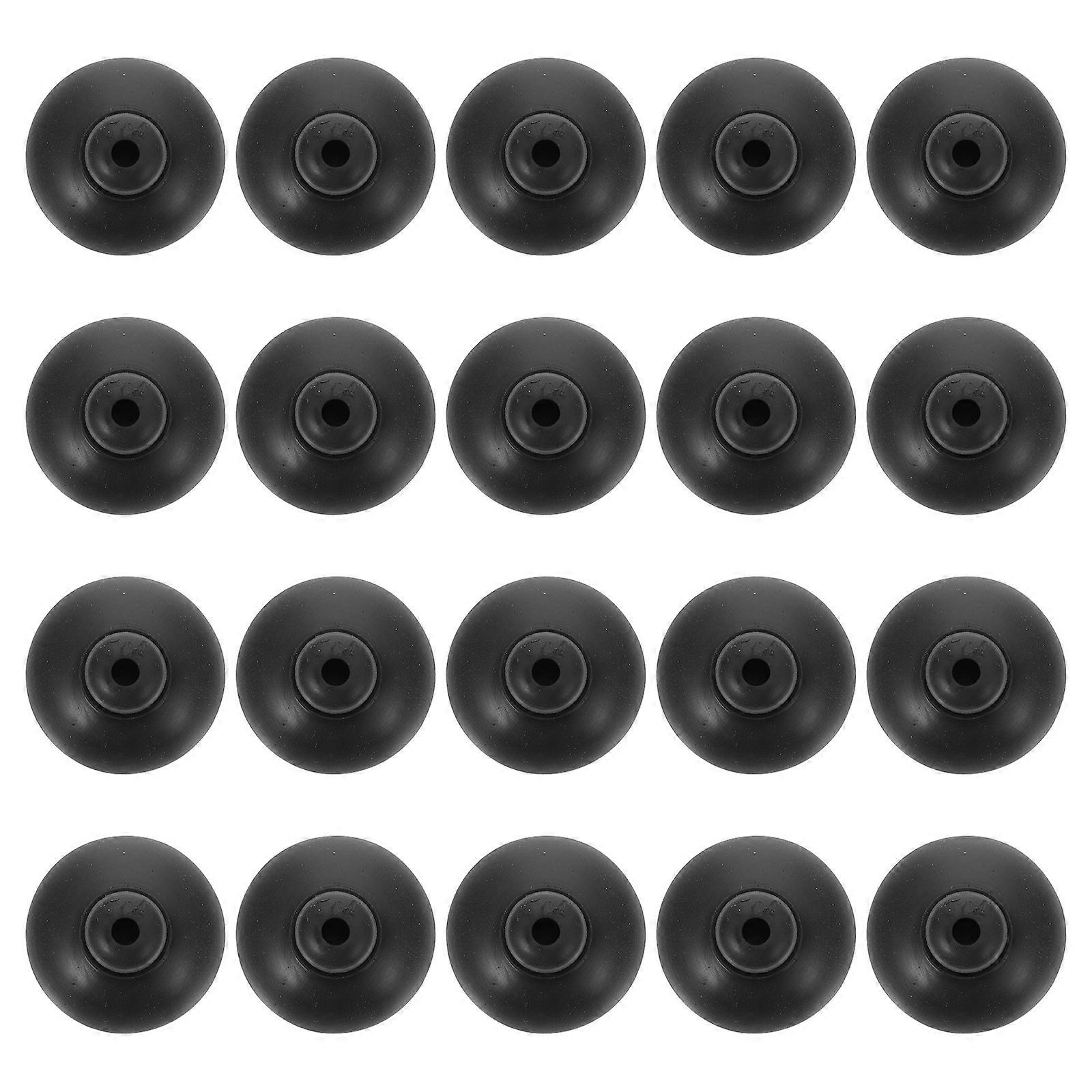 20pcs Aquariums Oxygen Pump Suction Cups Filter Air Pump Holder Suckers (Black)