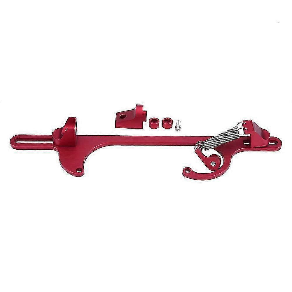 thumbnail image 2 of PROCOMP PC Throttle Cable Bracket Kit For Holley 4150 / 4160 Carburetor – Red, Direct Replacement PC3244D 2 of 4