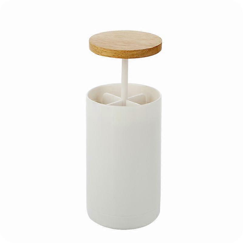 Press the Automatic Lift Storage Box Portable Toothpick Holder