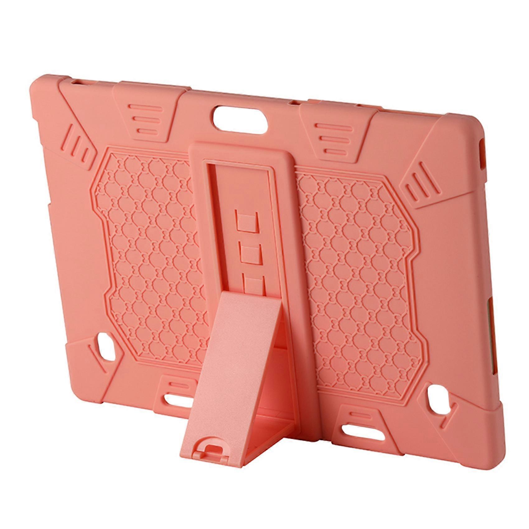 Tablet Case for M30 M30 PRO 10.1 Inch Tablet Silicone Case Adjustable Tablet Stand with Pen(Pink)