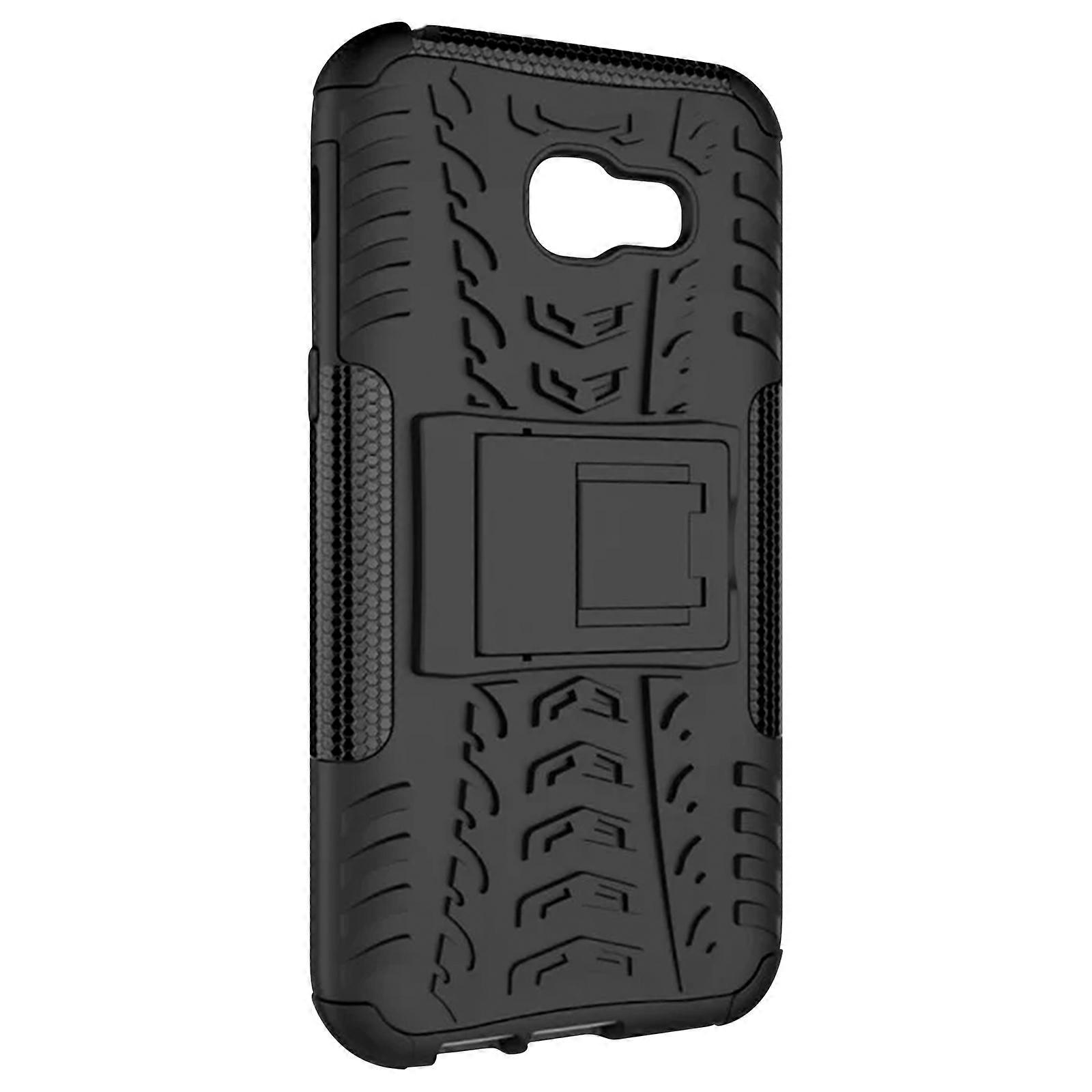 Coque Galaxy A5 2017 Coque Antichocs renforcé + Support intégré - Noir