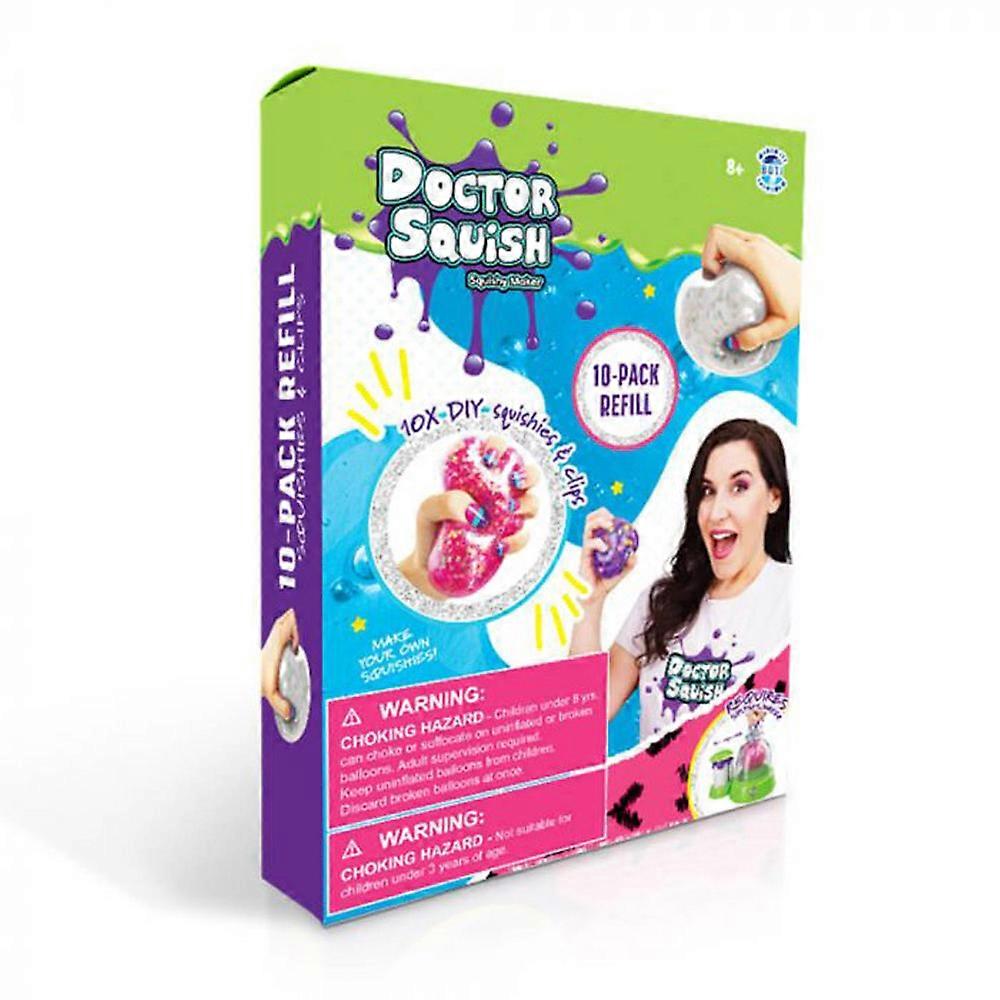 Doctor Squish 10 db-os utántöltő (Gyorsítók és Csipeszek)