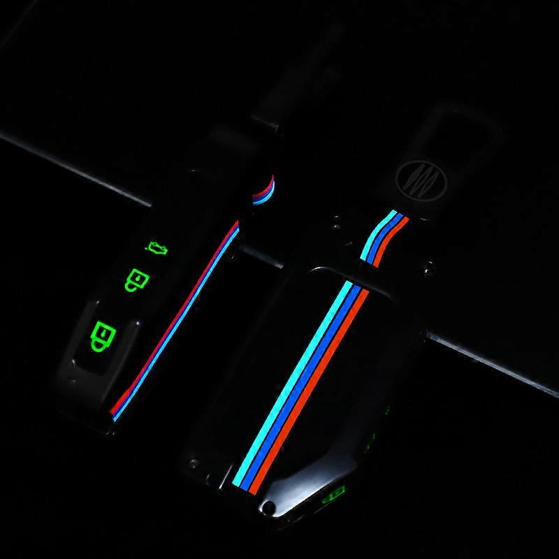 Coque De Clé Kia En Alliage Et Cuir - Compatible Sportage, Ceed, Niro, Xceed, Etc. (3/4 Boutons) - Marron - 5
