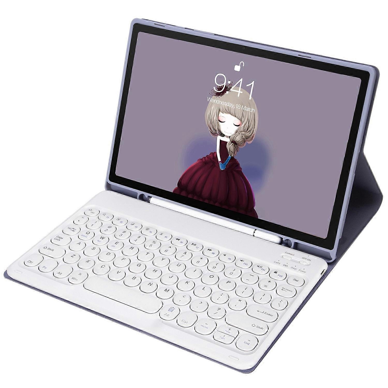 YT098B For iPad Air (2020) / (2022) Ultra Thin Bluetooth Keyboard Protective Case Shockproof Leather