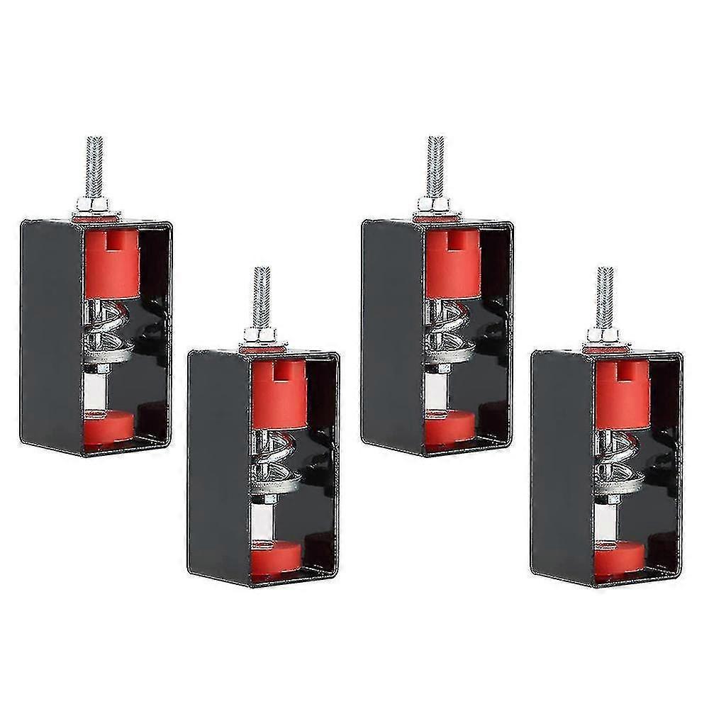 4pack Ceiling Vibration Damping Mounts, Spring Vibration Isolator For Soundproof And Shockproof For