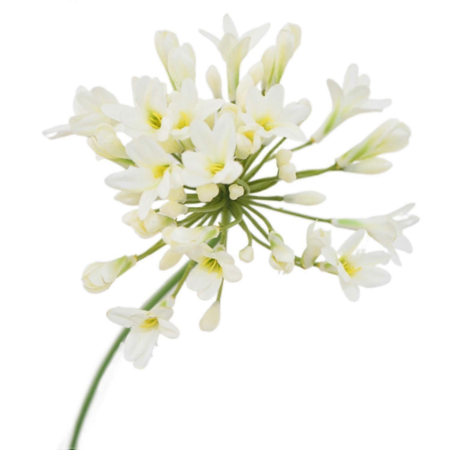 Artificial Flower Long-lasting Easy To Carry Uv-resistant Artificial Agapanthus Floweration