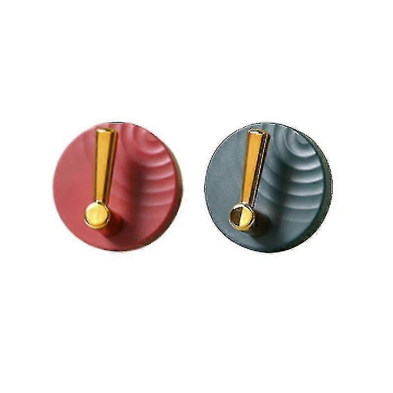 2024 4pcs Punch-free Strong Hooks, Bathroom And Toilet Door Back Hooks