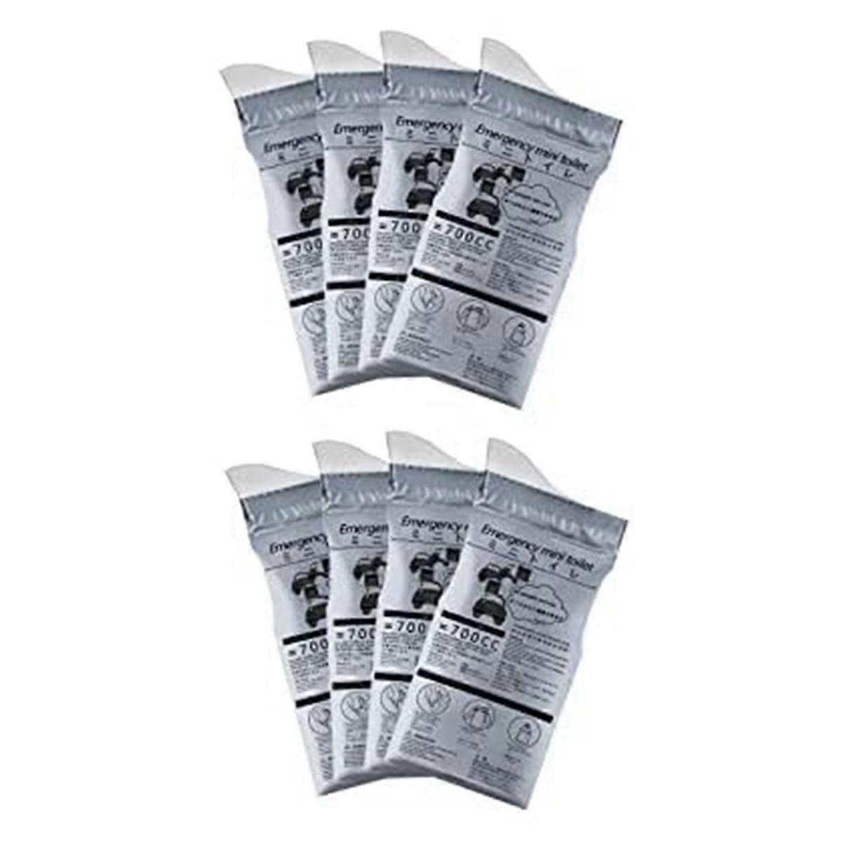 Disposable Emergency Urinal Bag,8 Pack Portable Camping Pee Bags, Travel Pee Bags, Emergency Portab