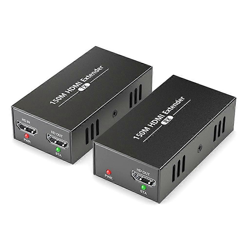 HD Video Transmitter 150 Meters -Compatible Extender Plug and Play 1080P 60Hz No Delay for Home The