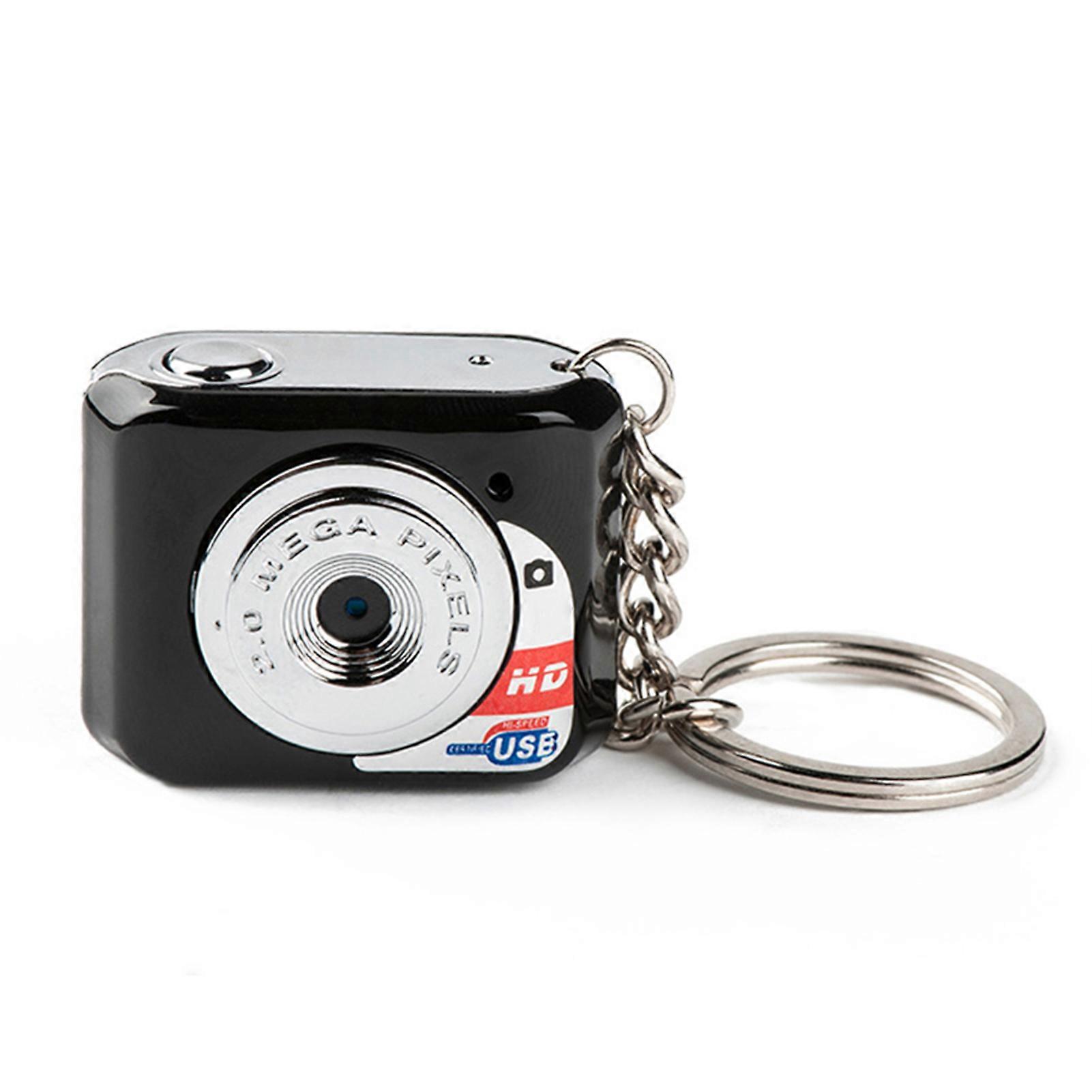 X3 Mini Portatile Ad Alta Denificazione Fotocamera Digitale Mini DV Supporto 32GB TF Card con Microfono Nero