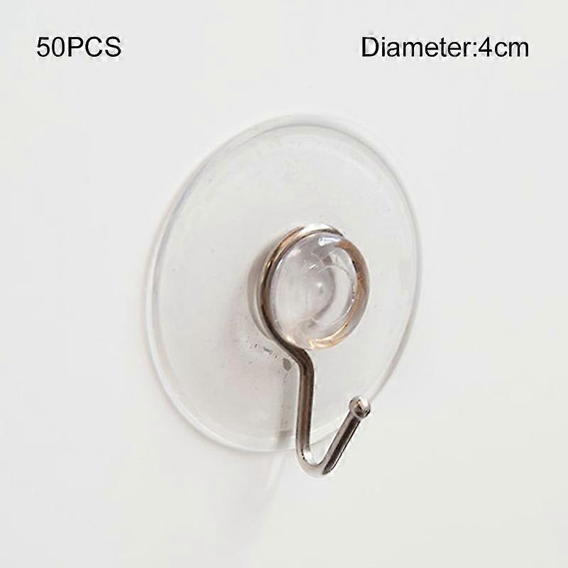 Universal PVC Suction Cup Hook Affixed to Smooth Surface Practical Hanging Supplies Office Home
