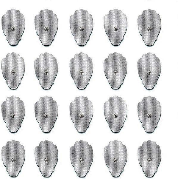 Unit 20 Snap Tens Electrode Pads - Large Premium Replacement