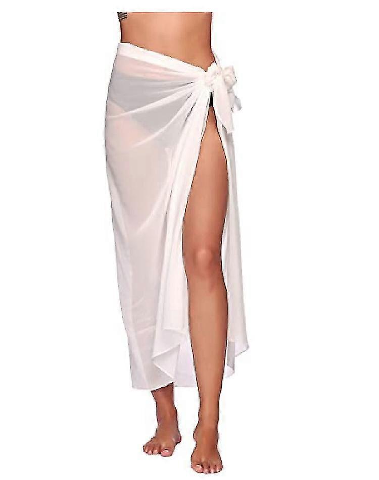 kvinners stranden sarong pareo chiffon bikini wrap skjørt deksel opp for badetøy