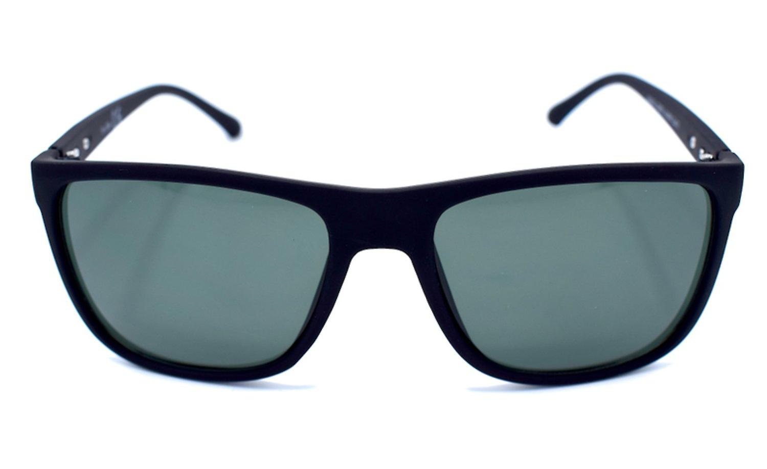 Black Retro Sunglasses Dark Lens
