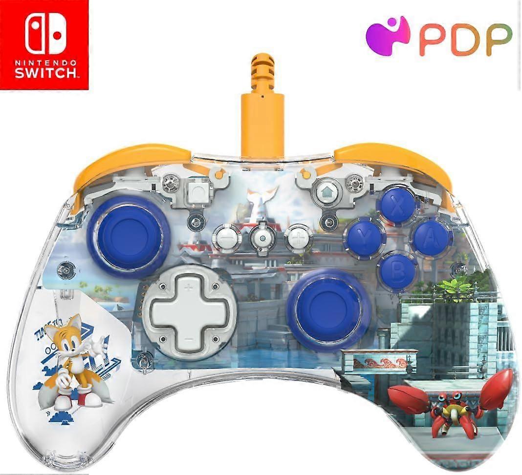 PDP Realmz Wired Controller For Switch - Sonic The Hedgehog (Tails)