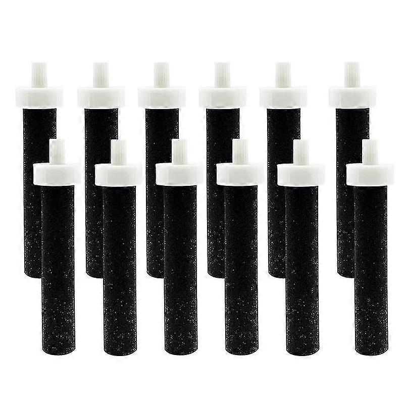 Replacement Activated Carbon Water Bottle Filters Forbb06, Hard Edge, Sport Bottle Filters, 12 Coun
