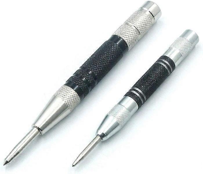 Spring-Loaded Automatic Center Punch for Precision Marking and Easy Use on Various Materials