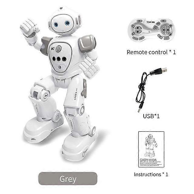 JWL-R21 Remote Control Intelligent Robot Electric Programming Gesture Induction Dancing Robot For Children Toys